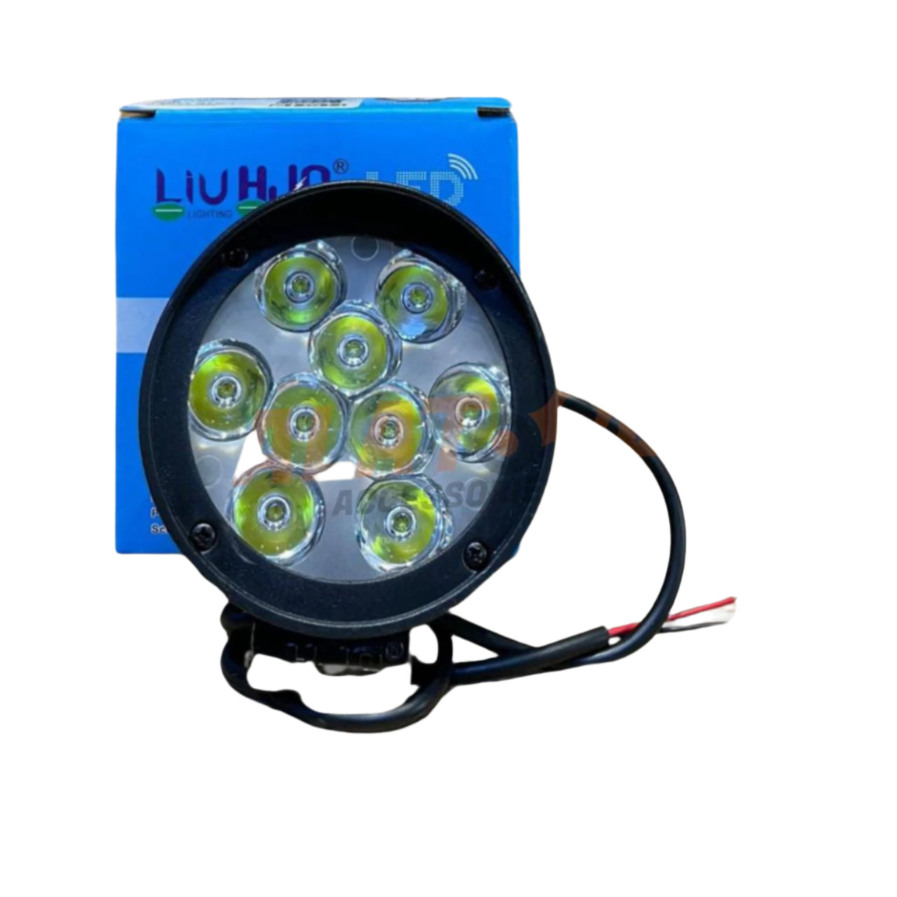 HJG LED Round Fog Light Switch - Main Image