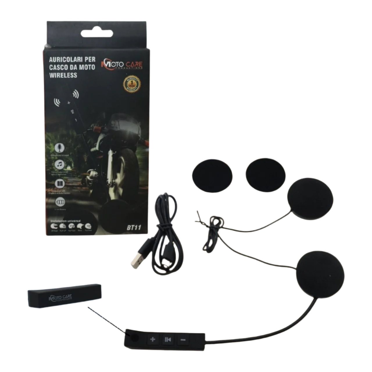 MotoCare Wireless Bluetooth Intercom BT-11