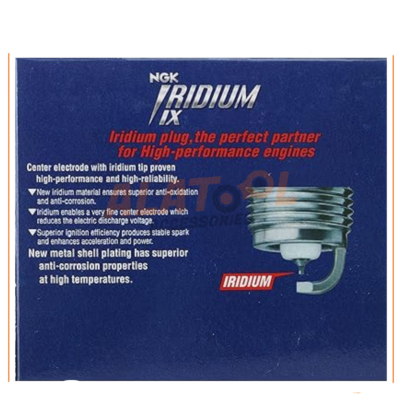 ಮೋಟಾರ್ಸೈಕಲ್ಗಳಿಗಾಗಿ NGK ಇರಿಡಿಯಮ್ ಸ್ಪಾರ್ಕ್ ಪ್ಲಗ್ಗಳು
