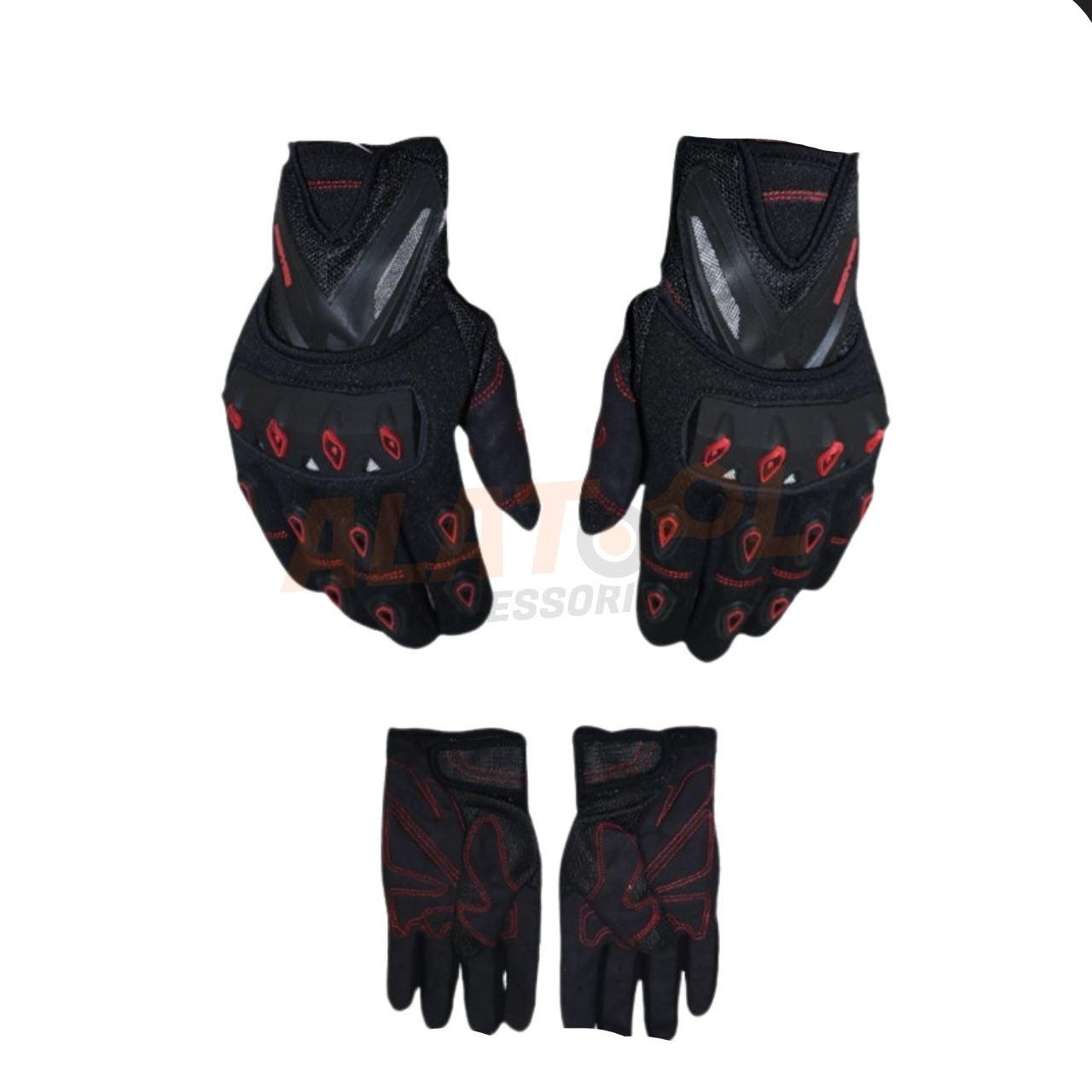 Scoyco Racing Gloves Red & Black | Enhanced Grip & Comfort