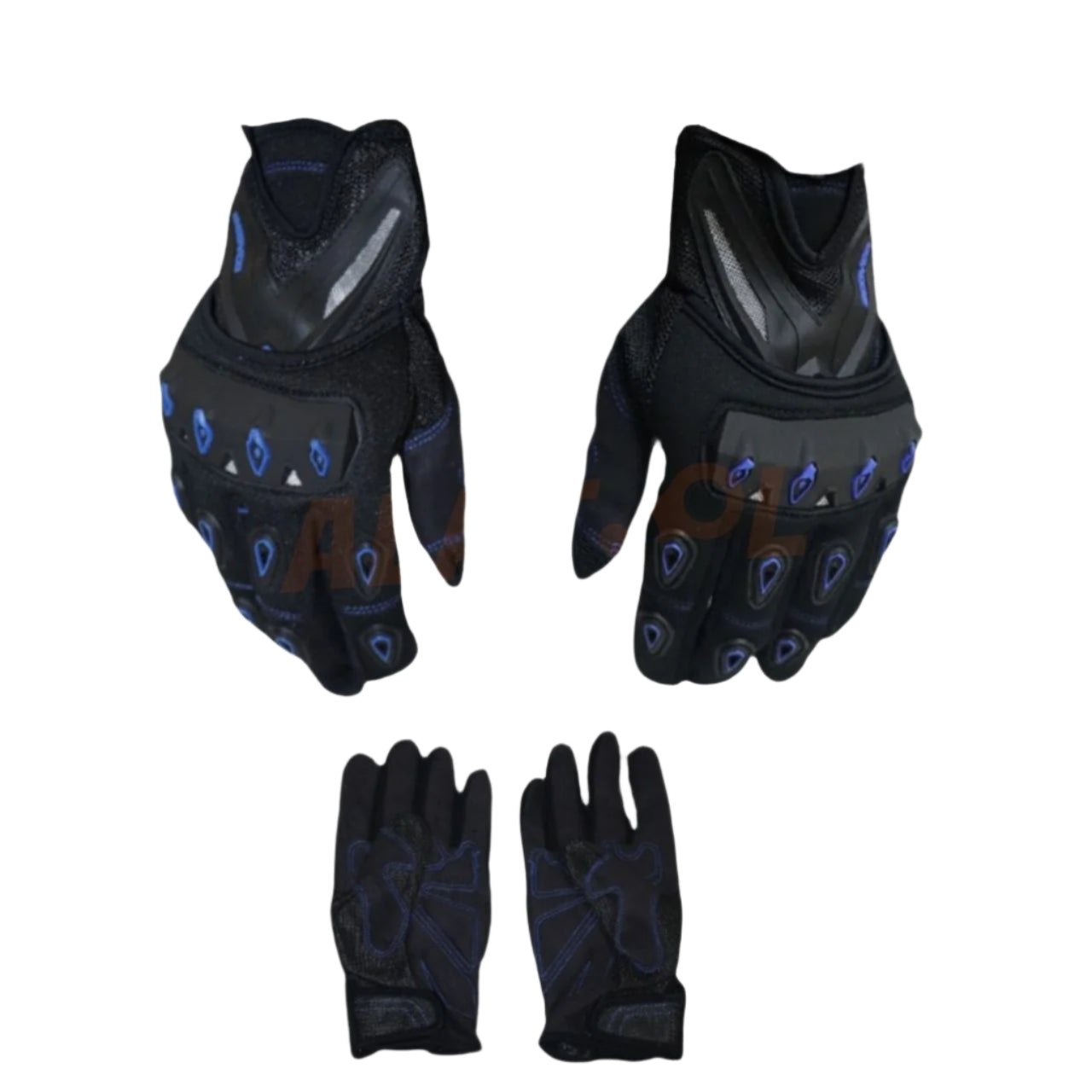 Scoyco Racing Gloves Blue & Black | Flexible Design