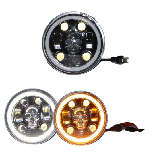 HJG SKULL Ring Headlight 5.7 Inch