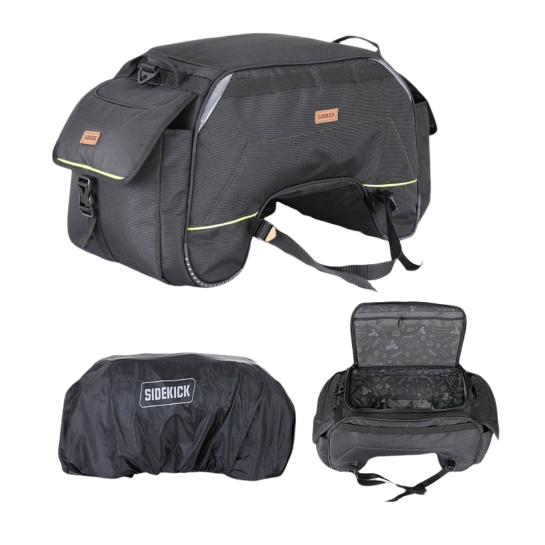 SideKick Universal 45Ltrs Tail bag with Waterproof Rain Cover
