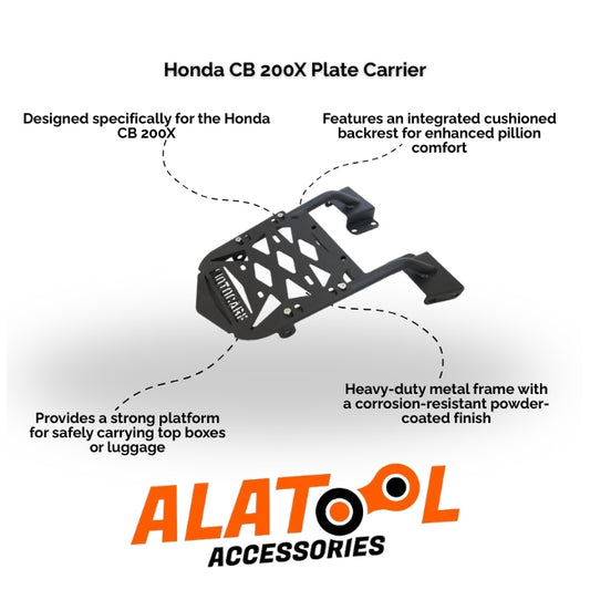 Plate Carrier for Honda CB200X