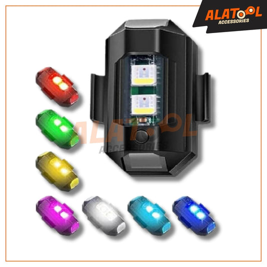 Helmet Strobe Light with different colors for All Bikes and Scooter Accessories, Alatool Accessories Bangalore India