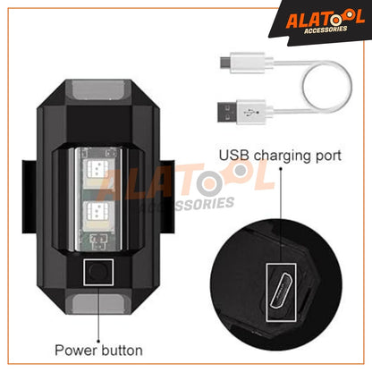 Strobe Light for All Bikes and Scooter Accessories, Alatool Accessories Bangalore India