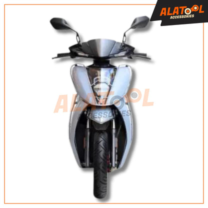 Ather 450X Stainless steel Crash Guard Front View, Alatool Accessories Bangalore