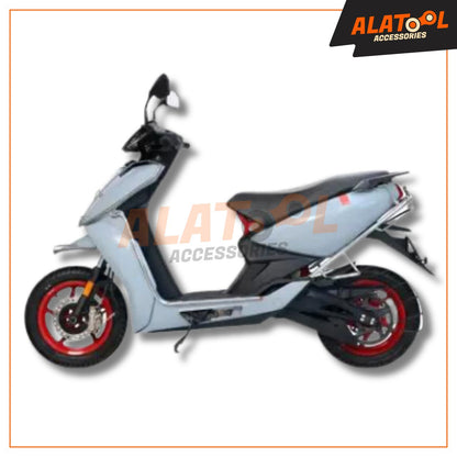 Ather 450X Stainless steel Crash Guard Side View, Alatool Accessories Bangalore