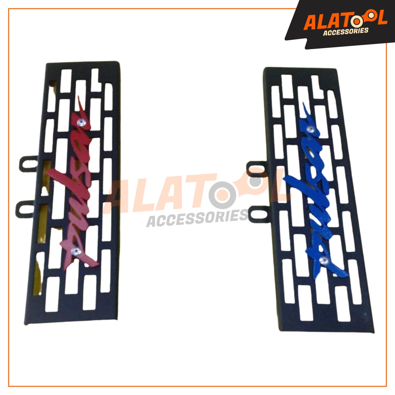 Pulsar 220 F Radiator Grill Horizontal View For Bajaj Pulsar 220 F . Alatool Accessories, Bengaluru, India