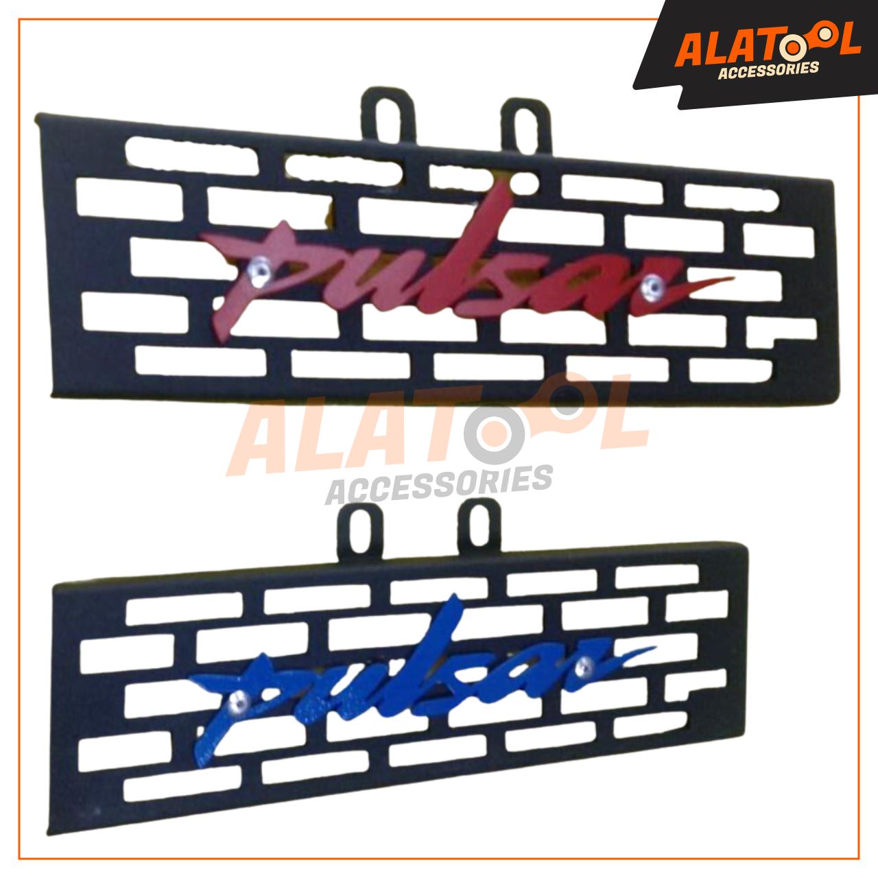 Pulsar 220 F Radiator Grill Blue and Black For Bajaj Pulsar 220 F . Alatool Accessories, Bengaluru, India