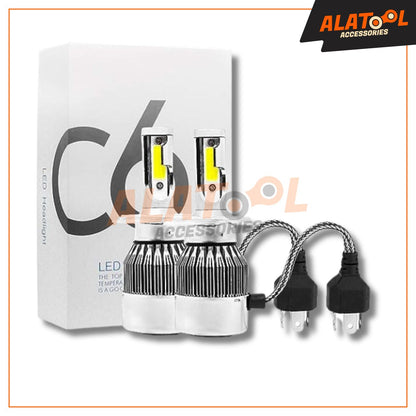 C6 Led Headlight for All bikes, cars and scooters. Alatool Accessories