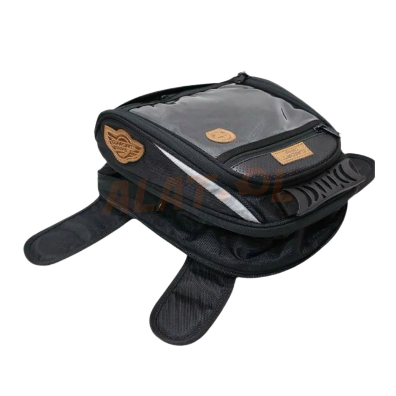 guardian gears shark mini tank bag 18l with rain cover GUARDIANGEARS Universal Straps (Not-Magnetic) with Waterproof fits on All Motorcycles from 100CC to 1000CC Car & Motorbike Guardian Gears Shark Mini Tank