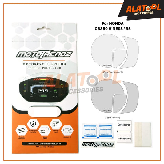 Mototrendz speedometer protector for HONDA-HNESS-CB350-RS