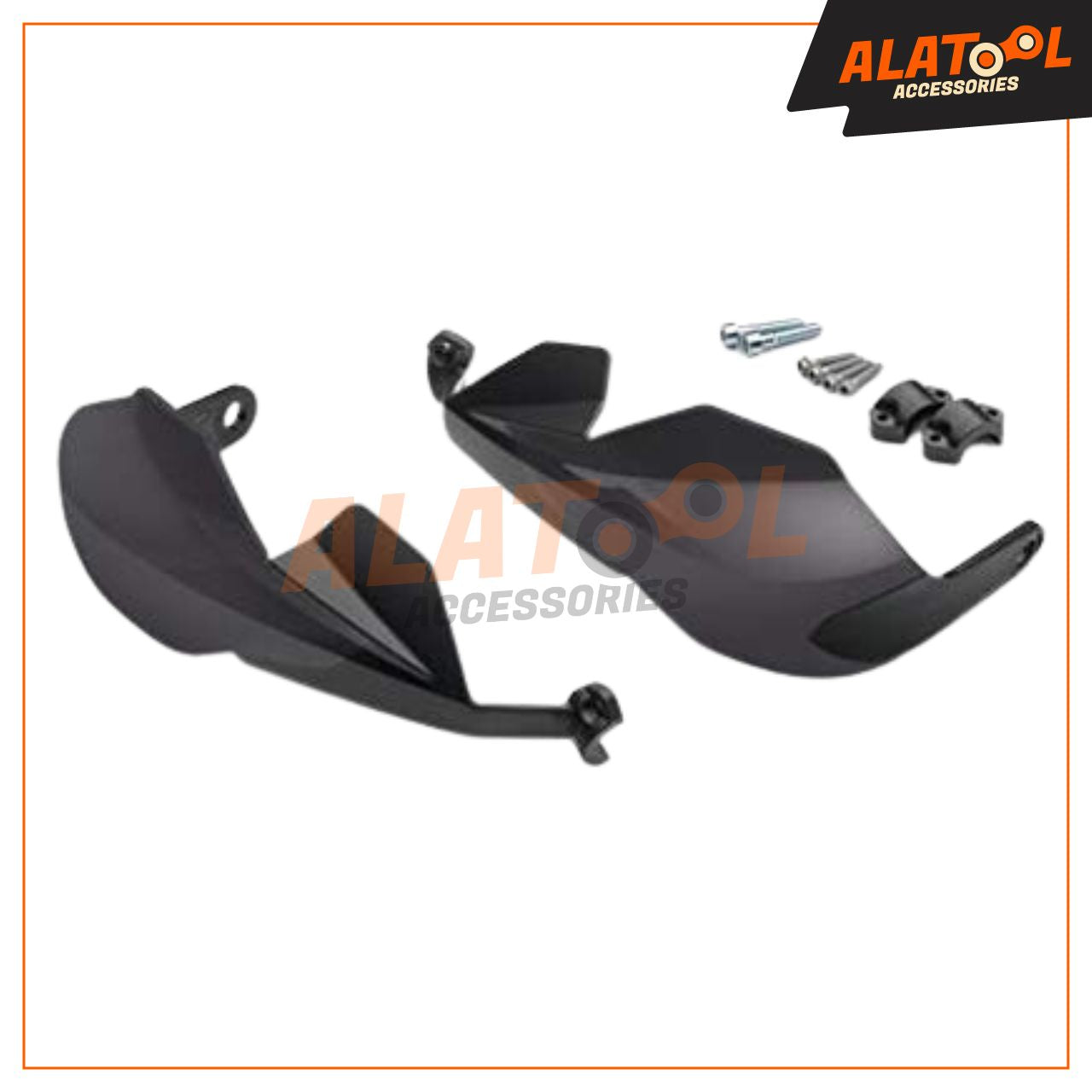 Handle Guards KTM Style Black for All Bikes and Scooter Accessories, Alatool Accessories Bangalore India