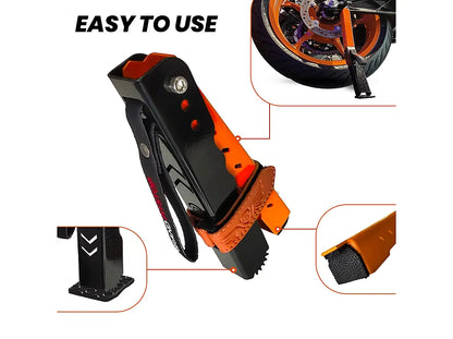 Motorcycle Jack For Chain Cleaning