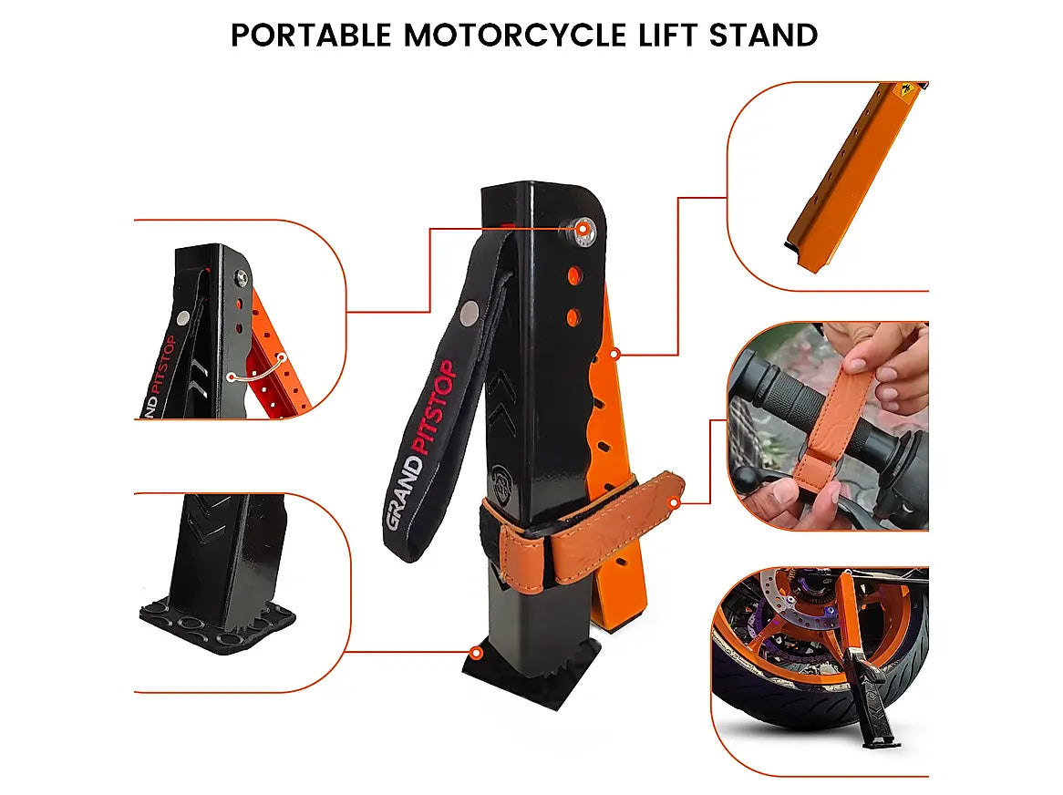 Motorcycle Jack For Chain Cleaning