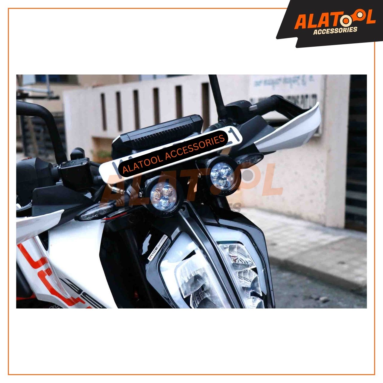 Maddog Scout Fog Lights On KTM Alatool Accessories