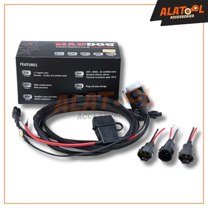 Maddog Wiring Harness For Auxiliary Lights Alatool Accessories Bangalore 