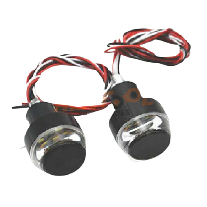Moxi/HJG Bar End Lights For Bikes And Scooters Universal