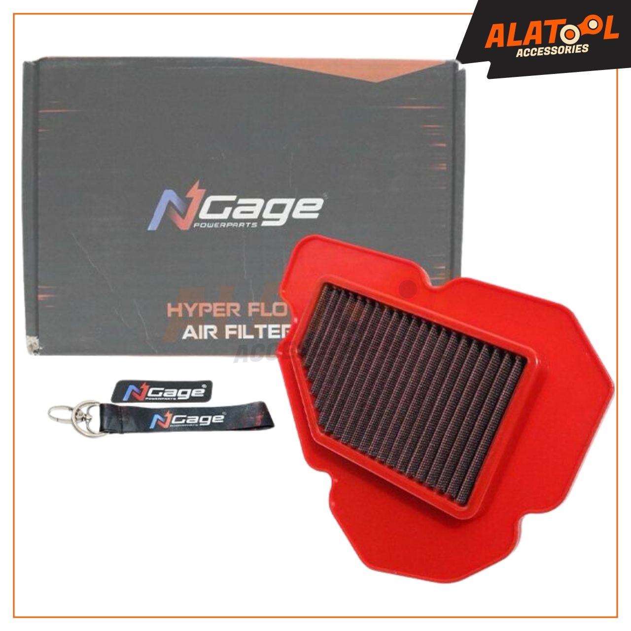 Ngage Performace Air Filter For Yezdi Adventure Scrambler