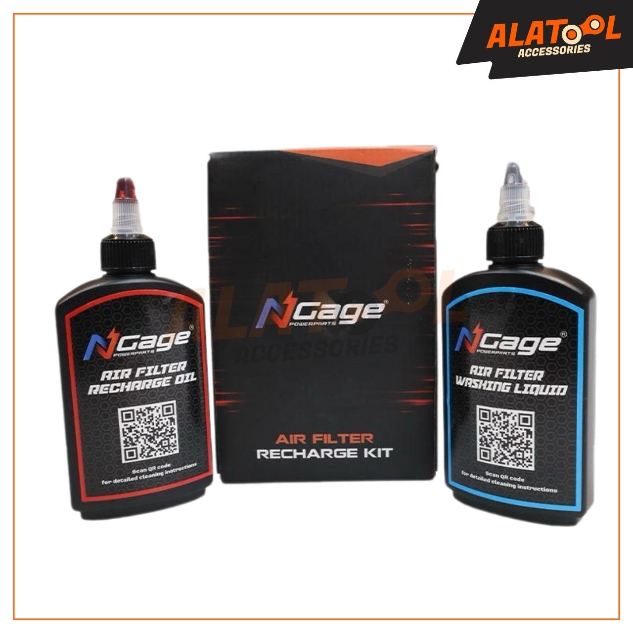 Ngage Performance Air Filter Cleaning - Recharge Kit