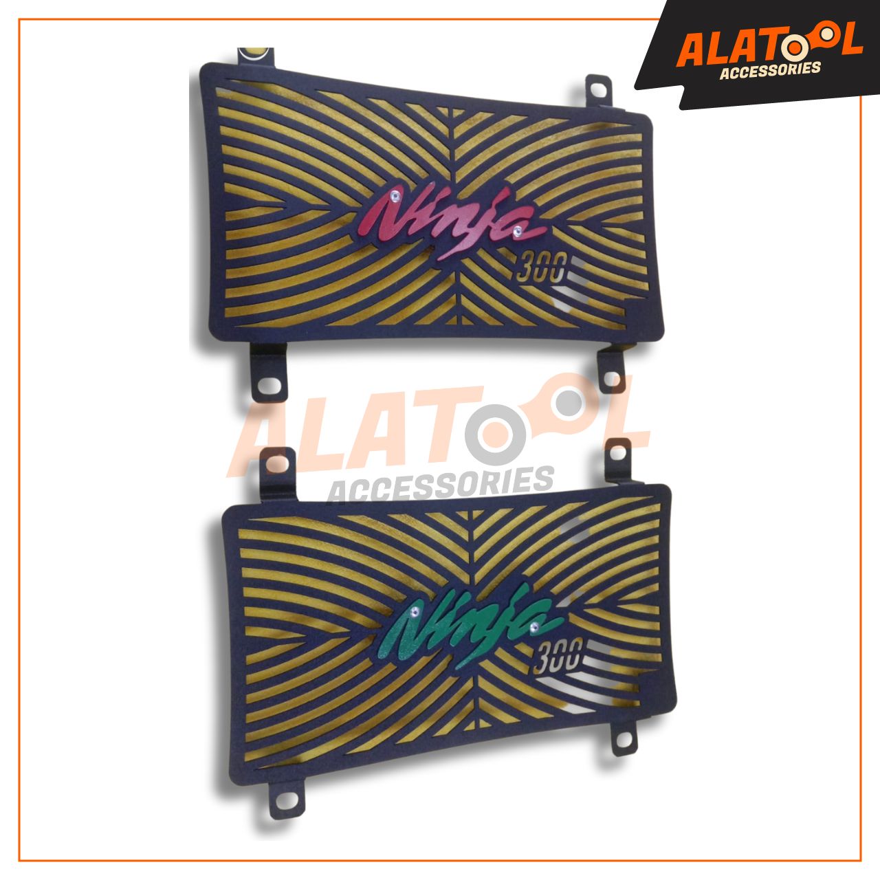 Ninja 300 Radiator Grill For Kawasaki Ninja 300. Alatool Accessories, Bengaluru, India