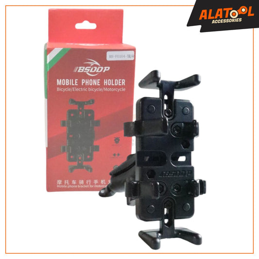 BSDDP RAMMOUNT mobile holder, durable and versatile device mount for secure attachment in vehicles or on bikes, ensuring convenient accessibility