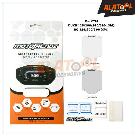 Mototrendz Motorcycle Speedo Screen Protector – KTM Duke / RC