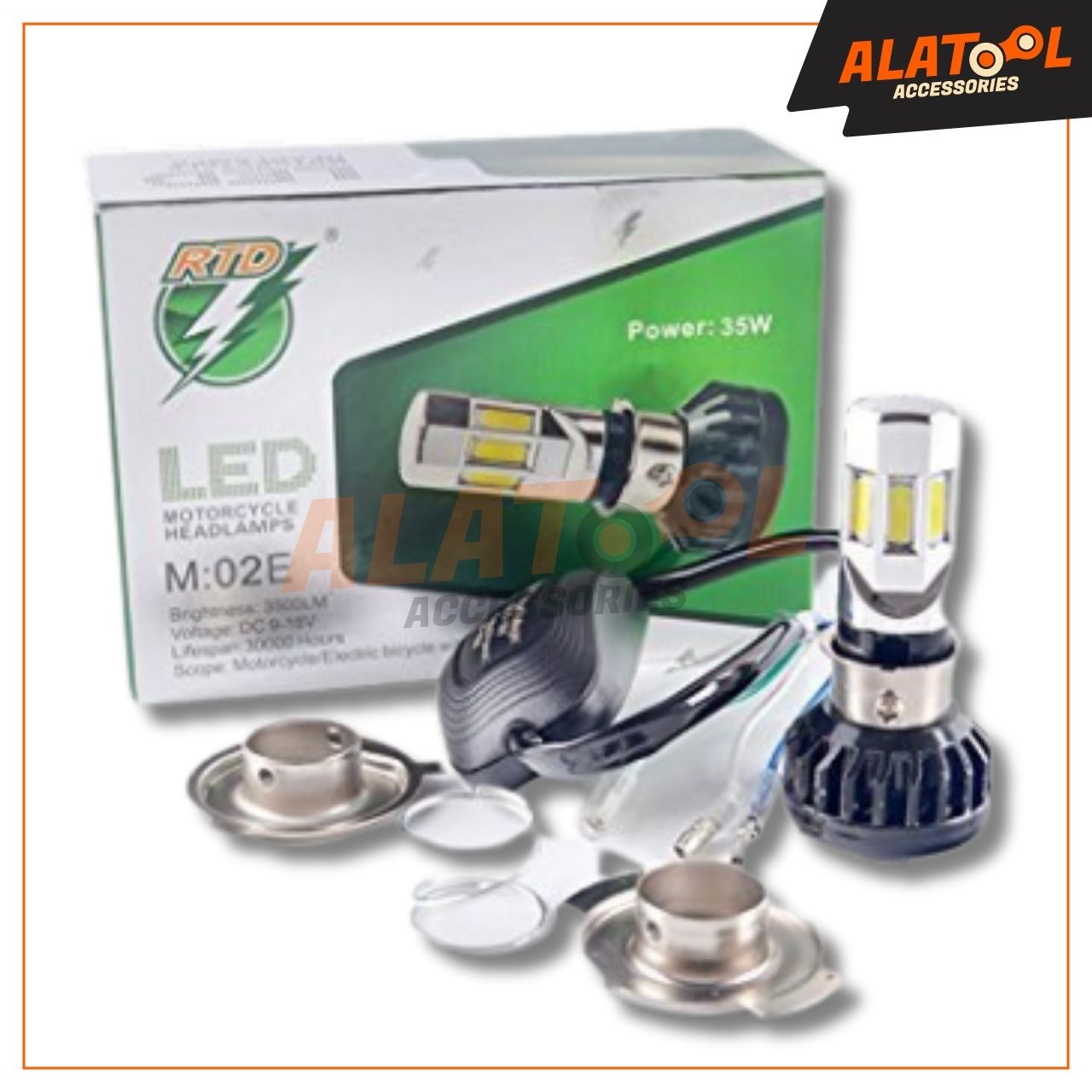 RTD H4 Led Headlight box. Alatool Accessories, Bengaluru, India