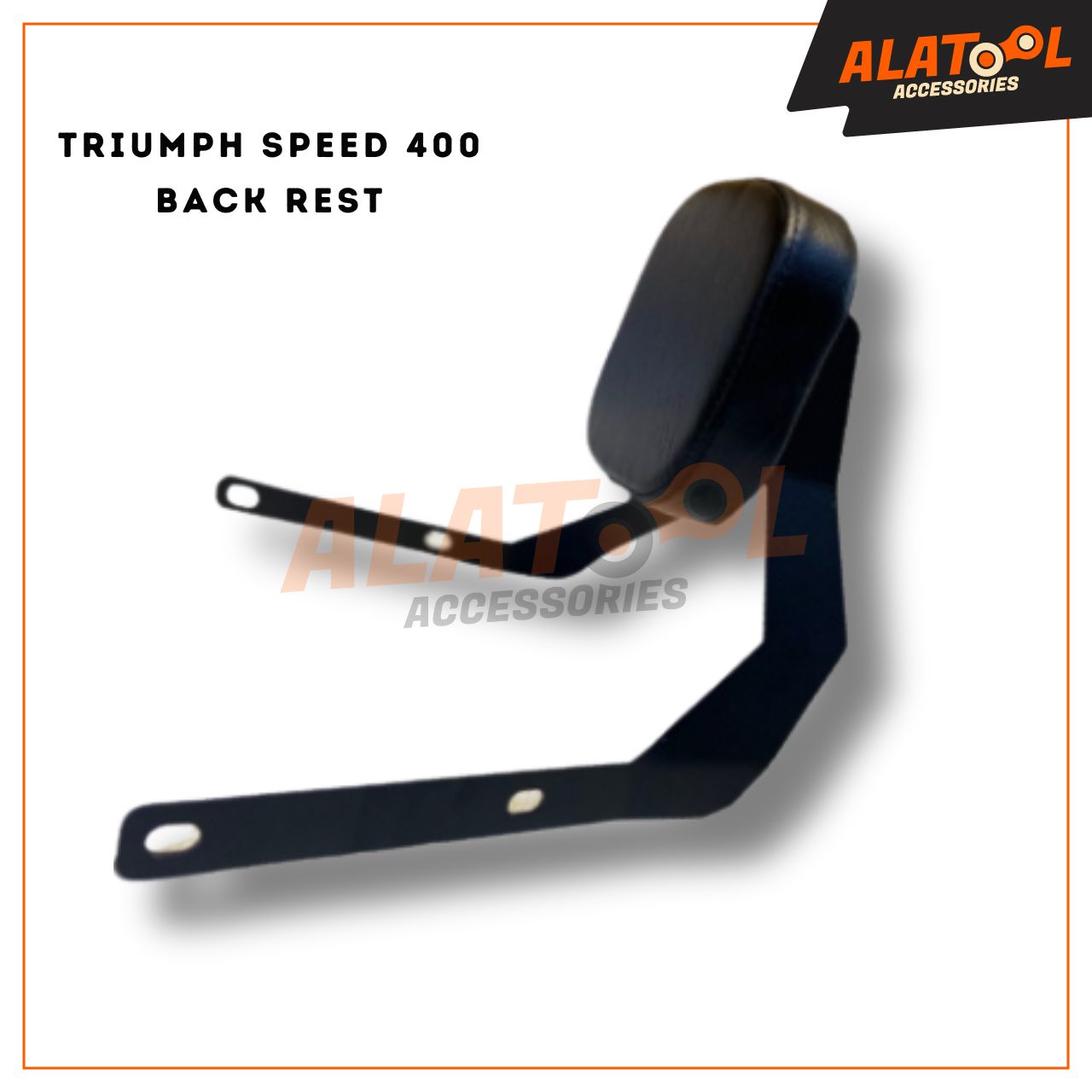 Triumph Speed 400 Seat Back Rest Alatool Accessories