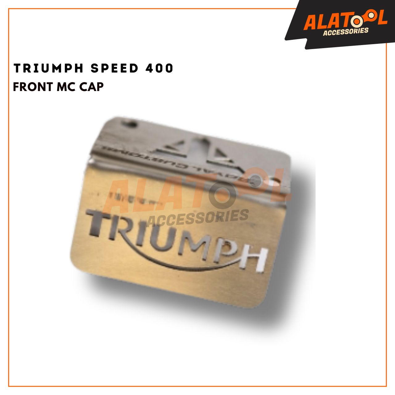 Triumph Speed 400 Brake Fluid Reservoir Guard Alatool Accessories Best Bike and Scooter Accessories store