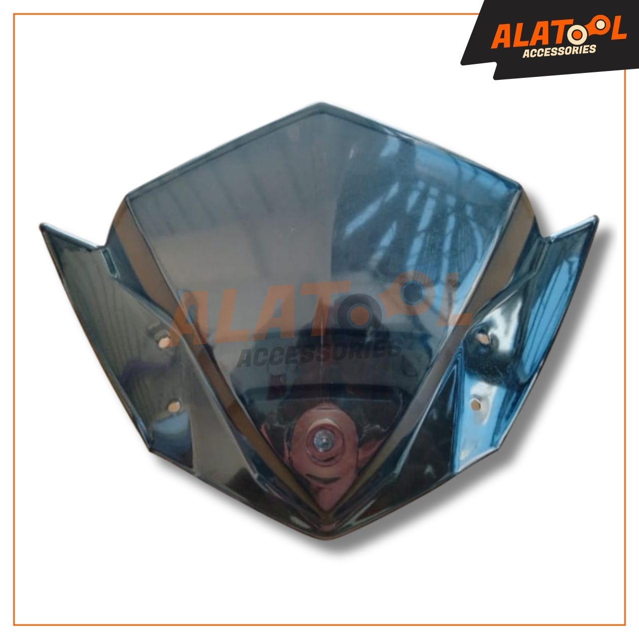 Universal Small Size Bubble Visor For All Bikes And Scooters. Alatool Accessories, Bengaluru, India