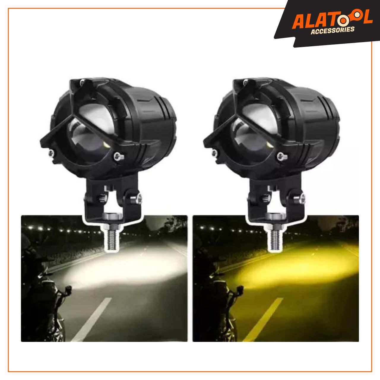 Y Type HJG Fog Lights Dual Light, Alatool Accessories Bangalore