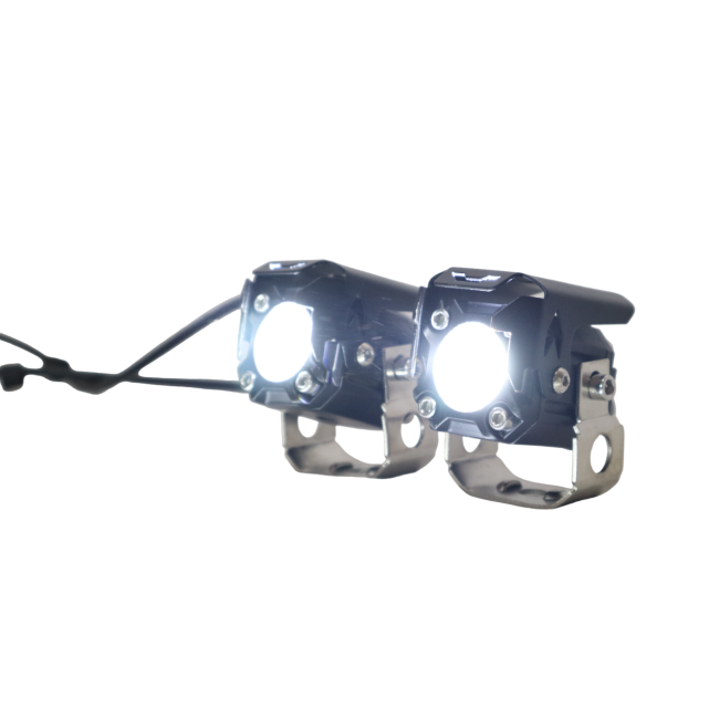 MotoCare Mini Fog Light with Wiring Harness