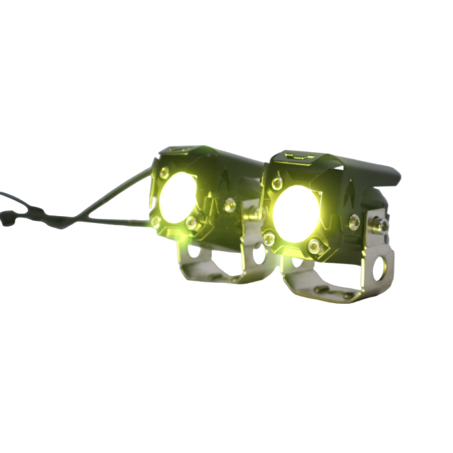 MotoCare Mini Fog Light with Wiring Harness