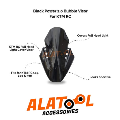 plain-full-black-power-2-0-bubble-visor-for-ktm-bike-headlight-visor