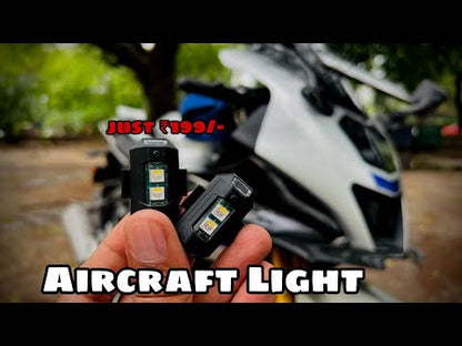 Aircraft Strobe Light - Warning Signal Blinker LED Strobe Rechargeable Safety Light