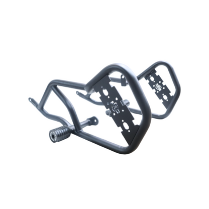 Pulsar NS 400 Crash Guard With Sliders full view