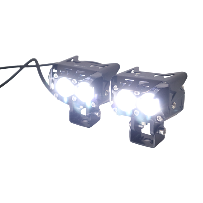 MotoCare S21 Led Fog Light With Wiring Harness