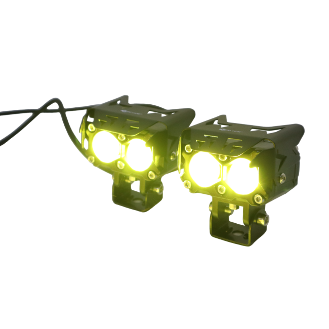 MotoCare S21 Led Fog Light With Wiring Harness