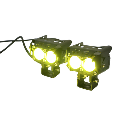 MotoCare S21 Led Fog Light With Wiring Harness